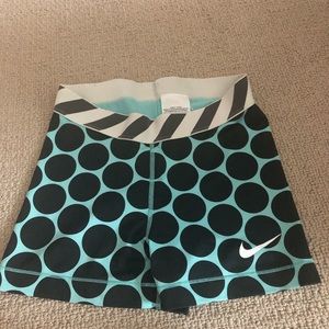 Women’s Small, Nike spandex shorts.